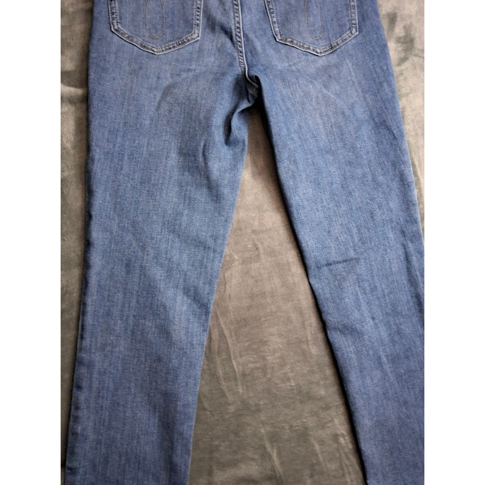 Calvin Klein Jeans Womens Size 8/29 Medium Wash Slim Straight Denim Blue Jeans - Picture 16 of 16